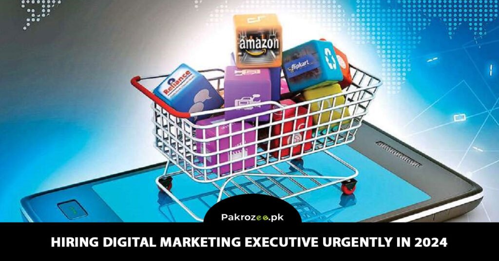 Hiring Digital Marketing Executive Urgently in 2024