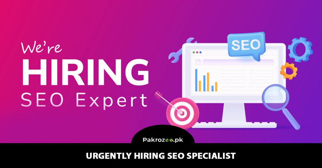 Urgently Hiring SEO Specialist